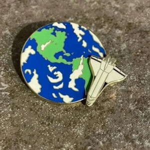 Kennedy Space Center Trading Pin